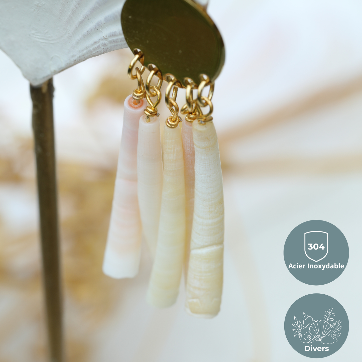 Boucles d'oreilles "Carillon"