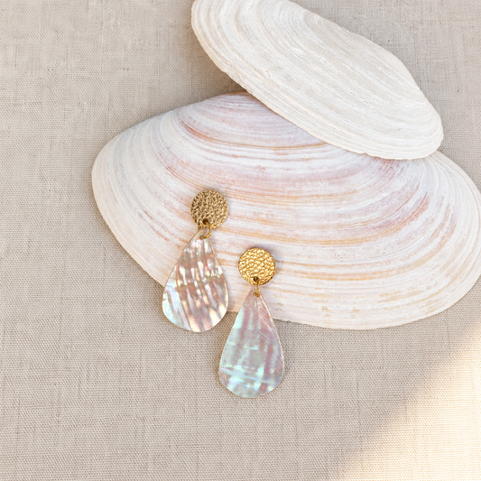 Boucles d'oreilles "Gouttelette d'ocean"