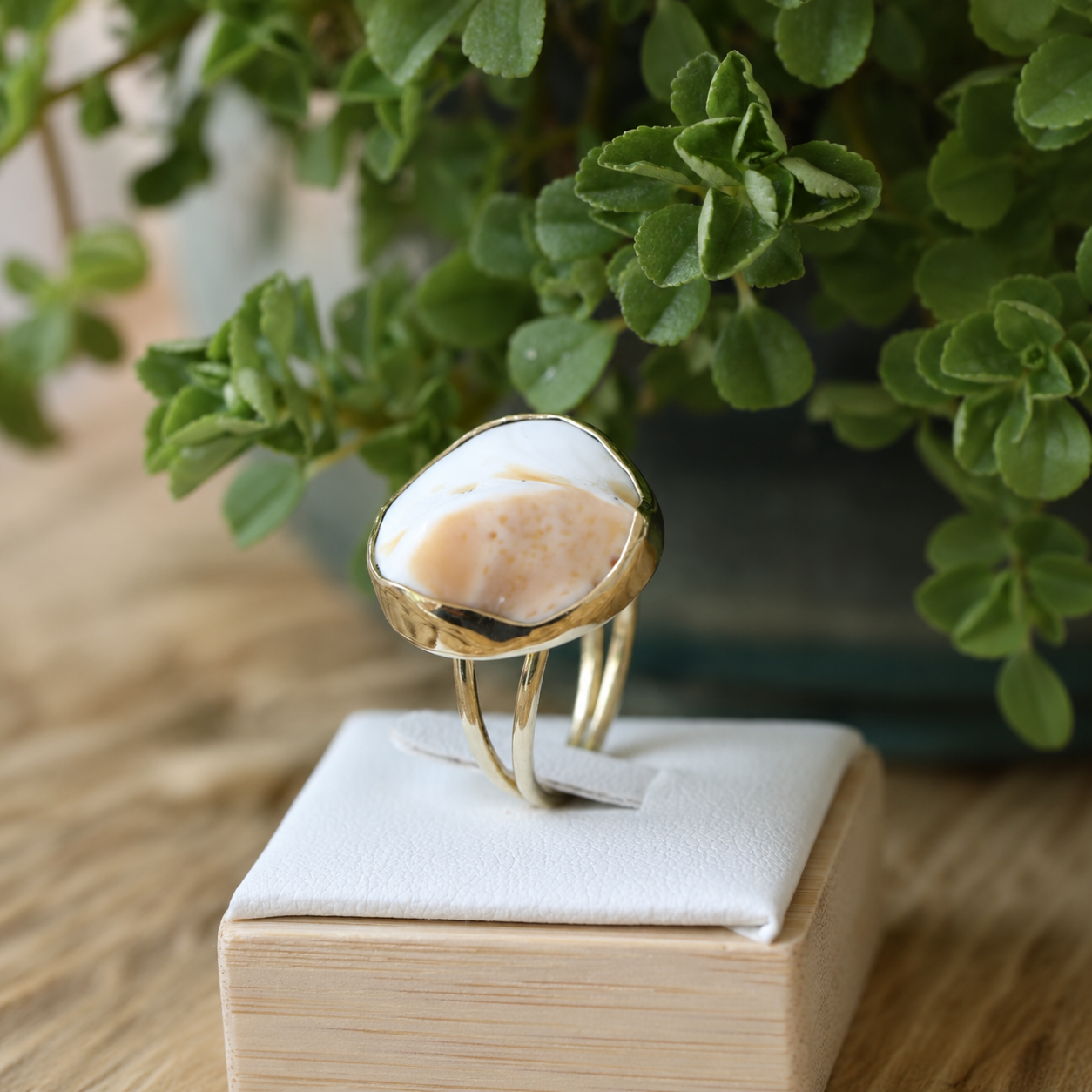 Bague "Dune Blanche"