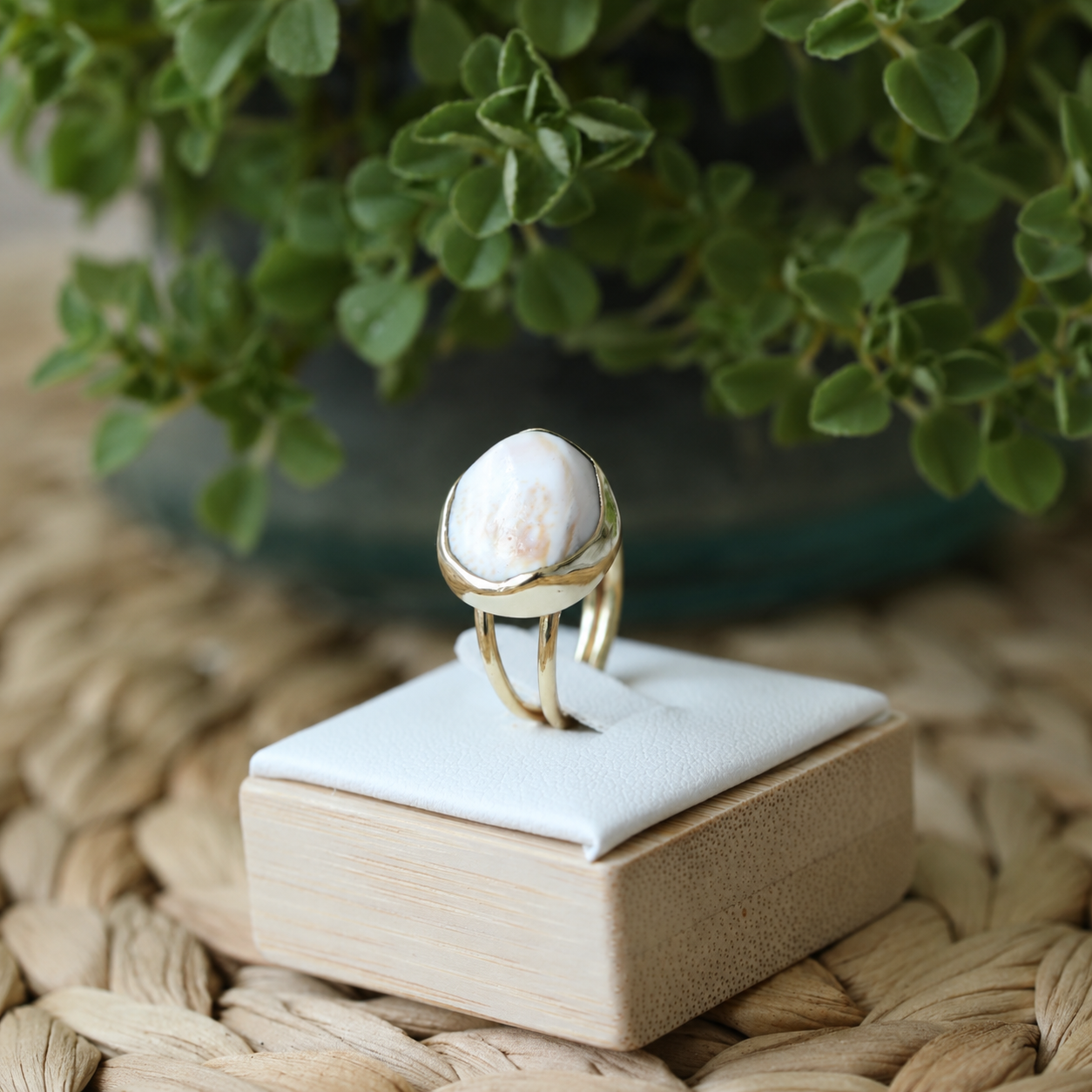 Bague "Dune Blanche"