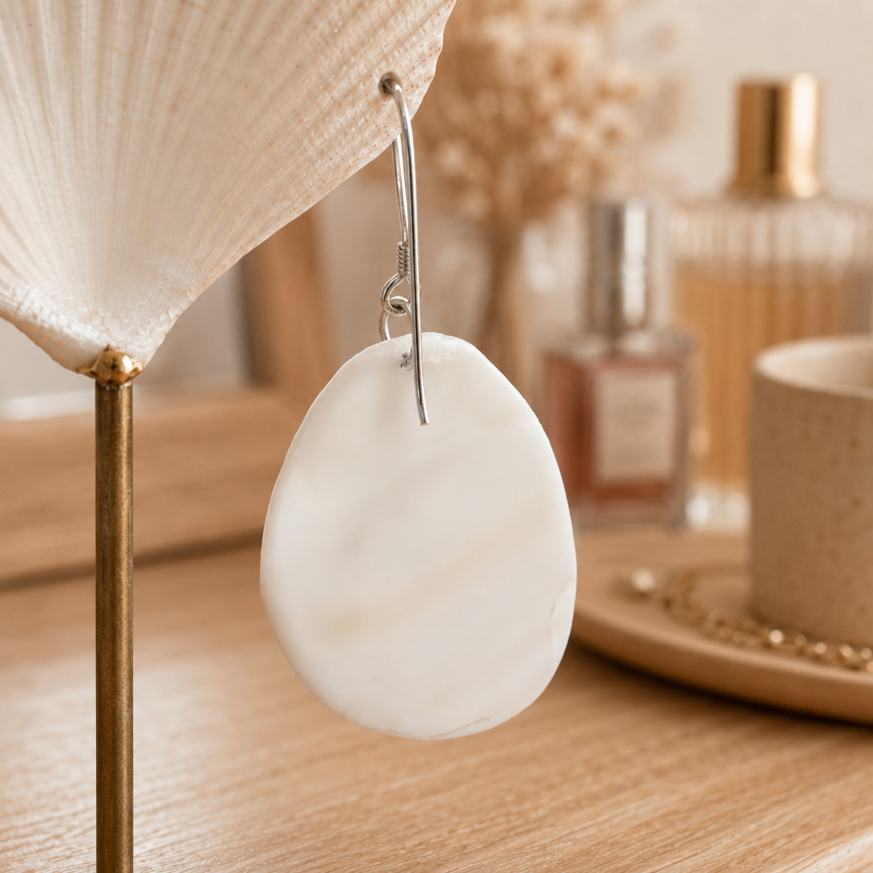 Boucles d'oreilles "Etoiles des sables"