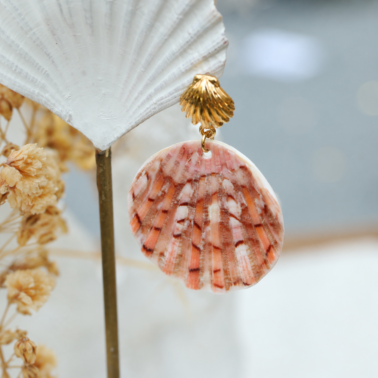 Boucles d'oreilles "Soleil de Dune"