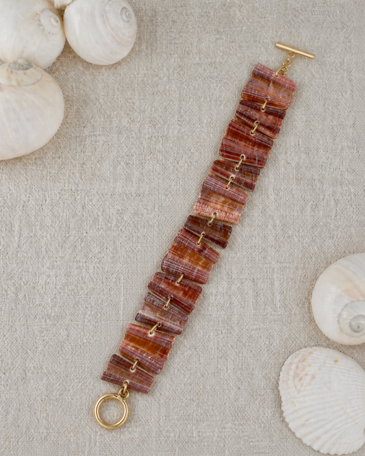 Bracelet "Écailles armoricaines"