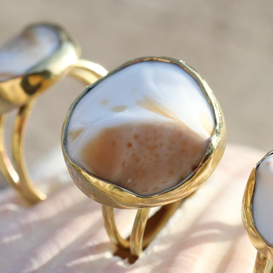 Bague DUNE BLANCHE