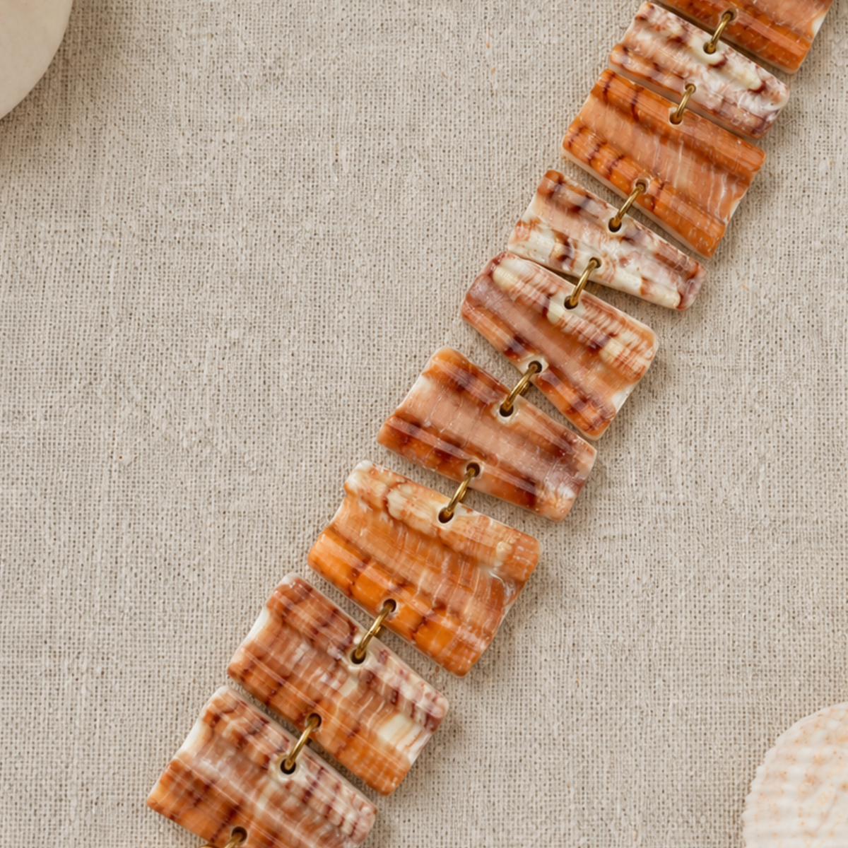 Bracelet "Écailles armoricaines"