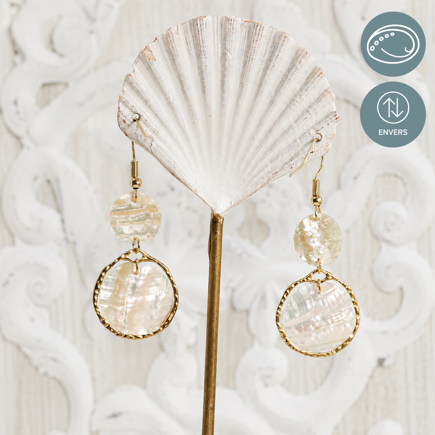 Boucles d'Oreilles "Aura"