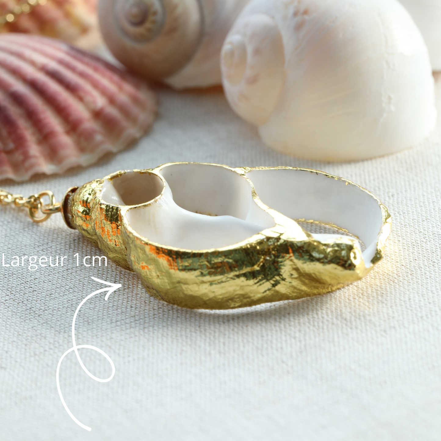Collier "Spirale d'Or"
